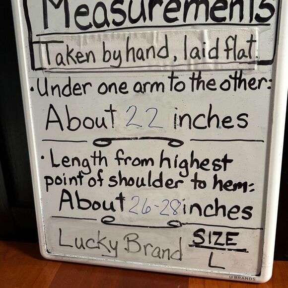 Lucky Brand L boho print wide boat neck soft rayon knit back vent top - Picture 11 of 11